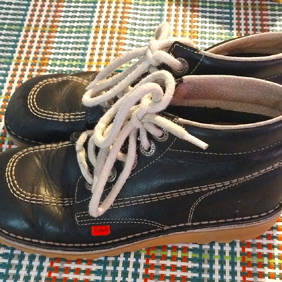 Kickers Boots Navy